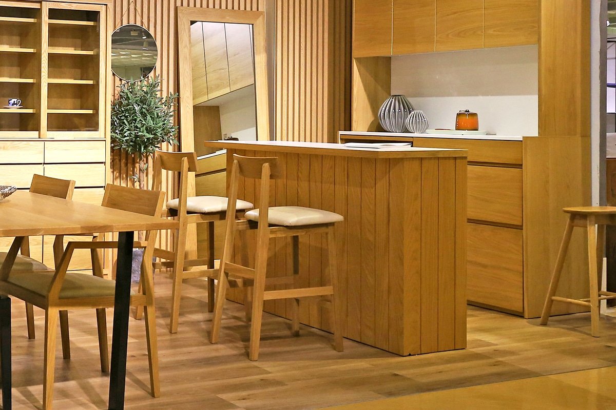 大特価まつり】【数量限定40%OFF】VINE 180下台 天板セット オーク