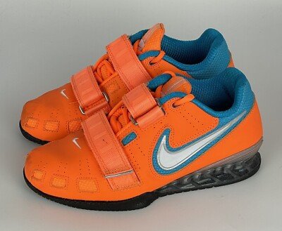 Nike Romaleos 2 Orange Size 4 Weightlifting Shoes 476927-814 | eBay