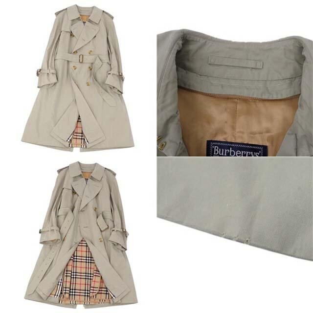 BURBERRY - バーバリー コート 英国製 トレンチコート コットン100