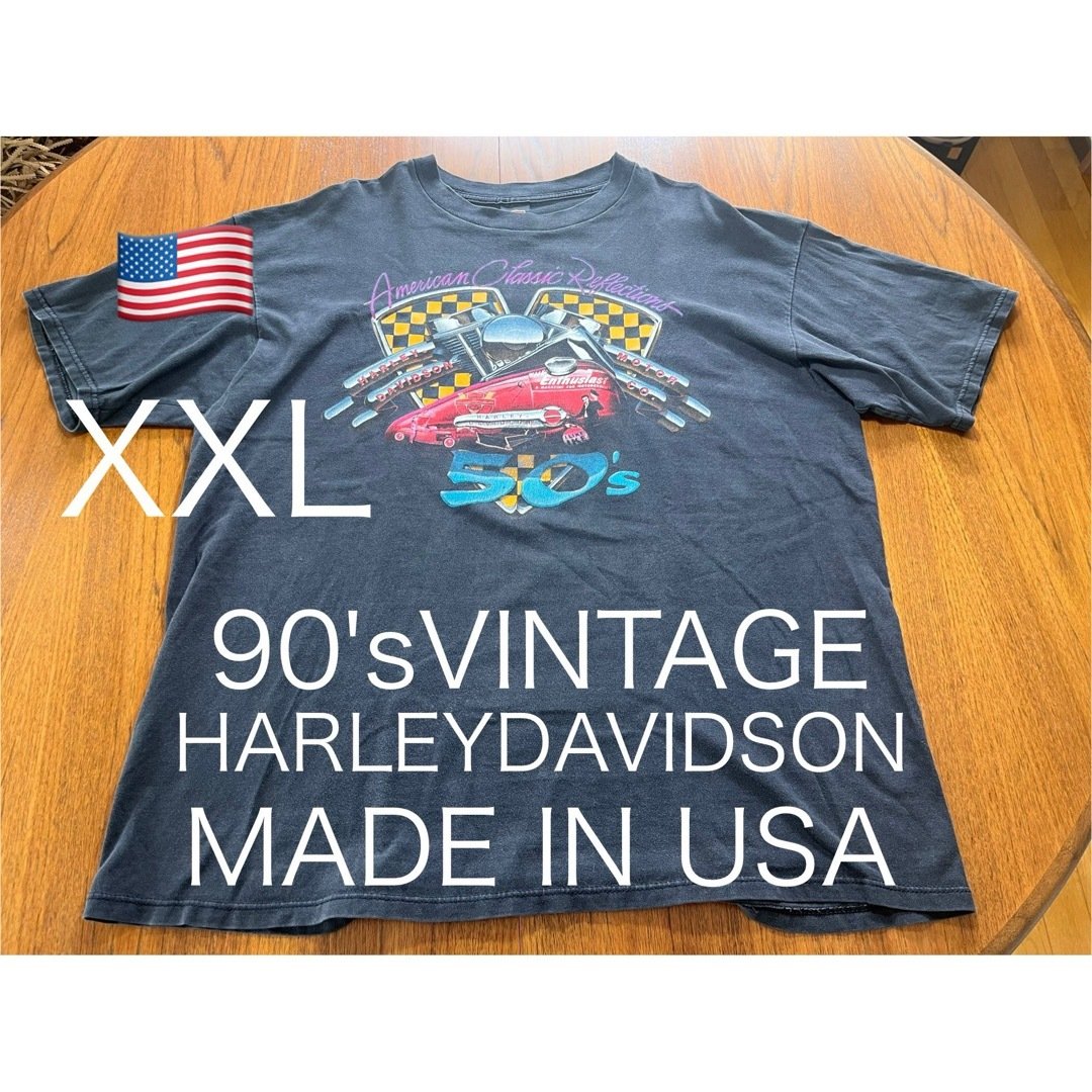 USA製！90's VINTAGE HARLEY DAVIDSON Tシャツ Tシャツ VINTAGE USA製