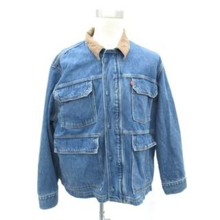 Levi's - リーバイス カバーオール デニムジャケット カーキ サイズLの