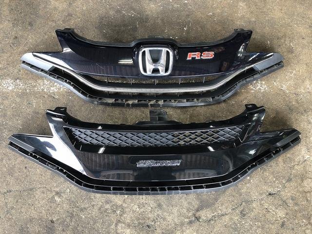 滋賀 フィットの持込フロントグリル交換（無限）｜グーネットピット