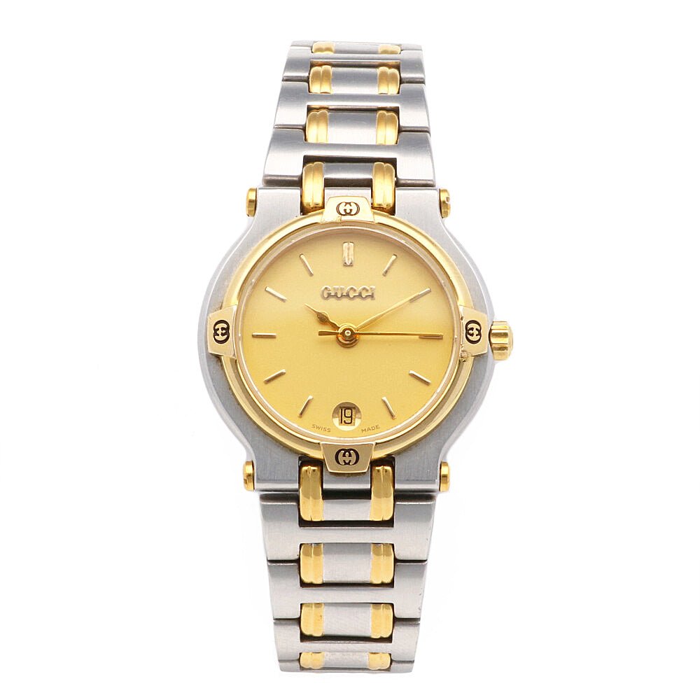 GUCCI Watch Stainless Steel 9000L Ladies Used [1 Year Warranty