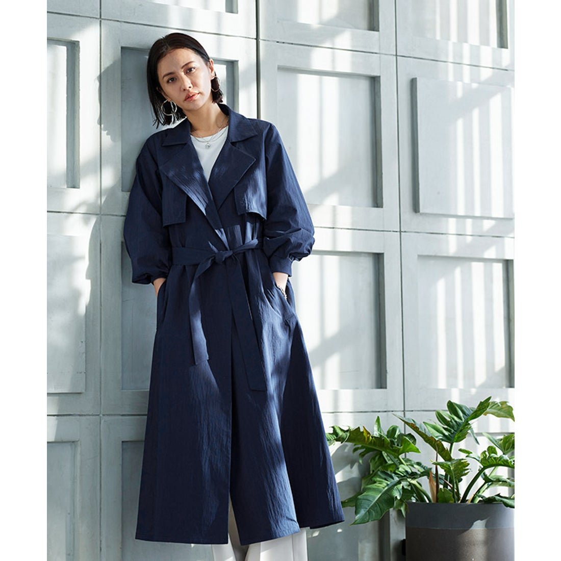 ラス RASW 2wayトレンチコート （ネイビー） - ファッション通販 d fashion